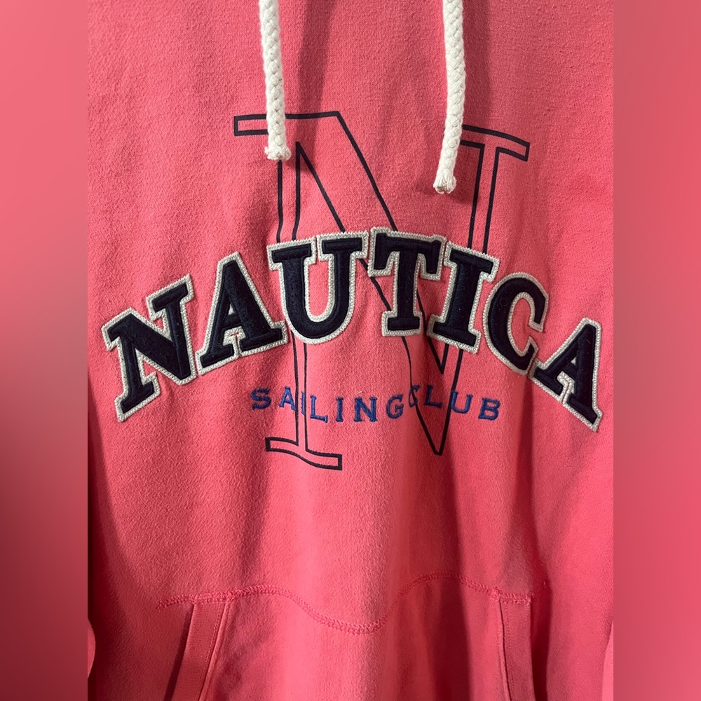 Nautica Men’s Sustainably Crafted Logo Hoodie Sweatshirt Nautica Sailing Club